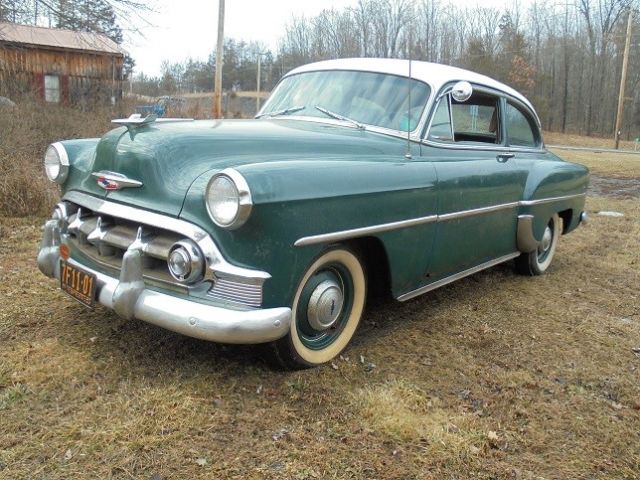 1953 Green Chevrolet Bel Air/150/210