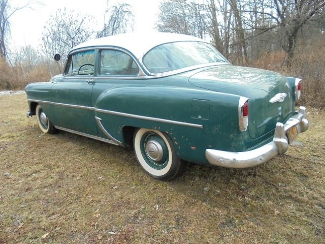1953 Green Chevrolet Bel Air/150/210