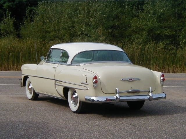 1953 yellow Chevrolet Bel Air/150/210