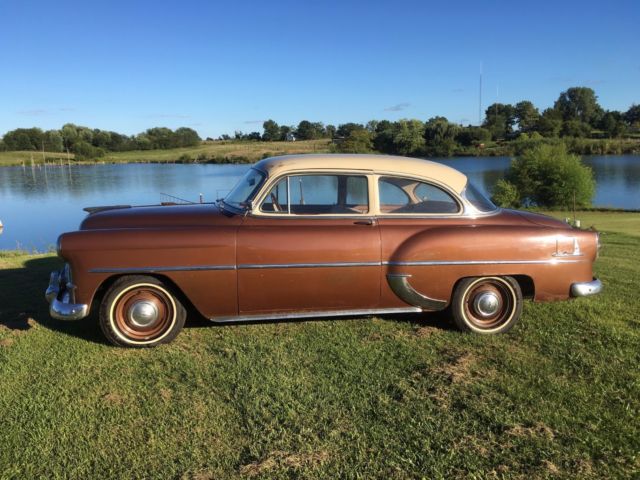 1953 Brown Chevrolet Bel Air/150/210 Coupe
