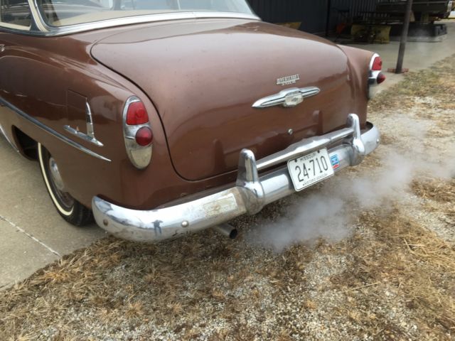 1953 Brown Chevrolet Bel Air/150/210 Coupe
