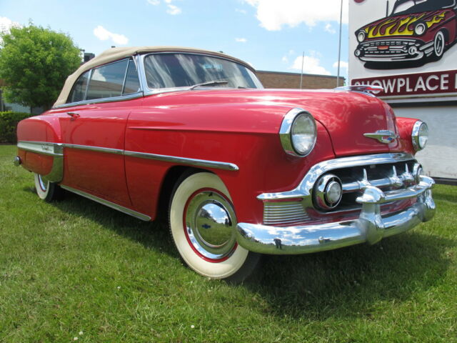 1953 Red Chevrolet Bel Air/150/210 Convertible