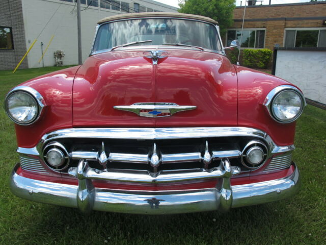 1953 Red Chevrolet Bel Air/150/210 Convertible