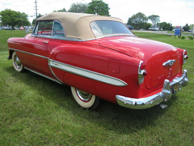 1953 Red Chevrolet Bel Air/150/210 Convertible