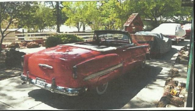 1953 Red Chevrolet Bel Air/150/210 Convertible
