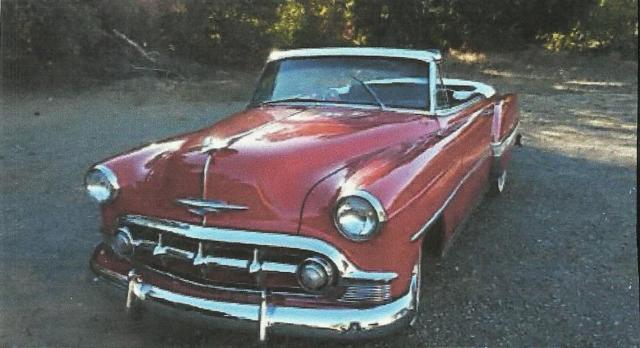 1953 Red Chevrolet Bel Air/150/210 Convertible