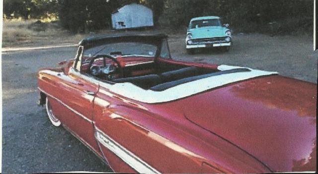 1953 Red Chevrolet Bel Air/150/210 Convertible