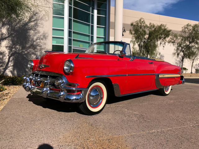 1953 Red Chevrolet Bel Air/150/210 Coupe