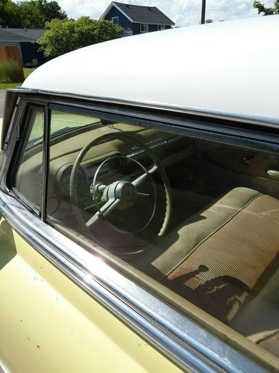 1953 Yellow Chevrolet Bel Air/150/210 Coupe