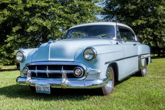 1953 Blue Chevrolet Bel Air/150/210 Coupe