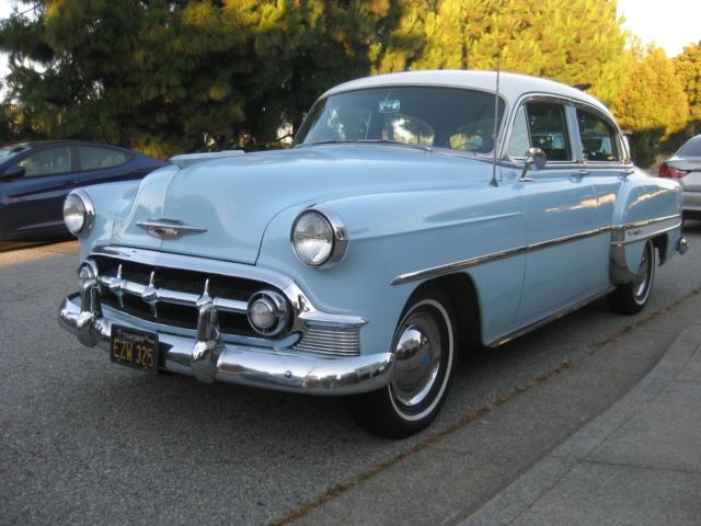 1953 Red Chevrolet Bel Air/150/210 Coupe