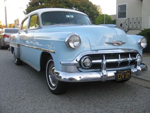 1953 Red Chevrolet Bel Air/150/210 Coupe