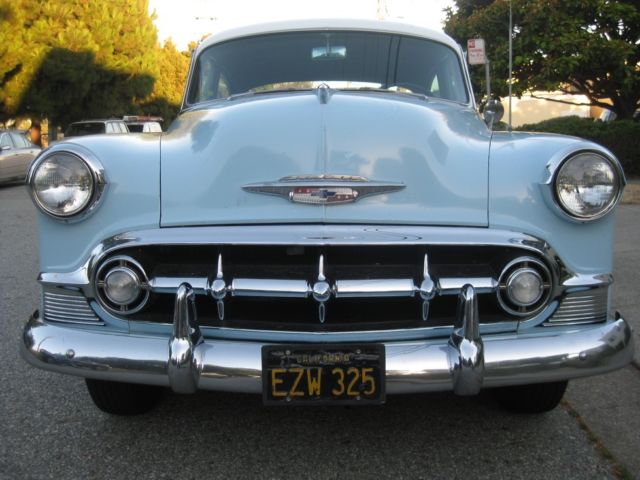1953 Red Chevrolet Bel Air/150/210 Coupe