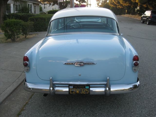 1953 Red Chevrolet Bel Air/150/210 Coupe