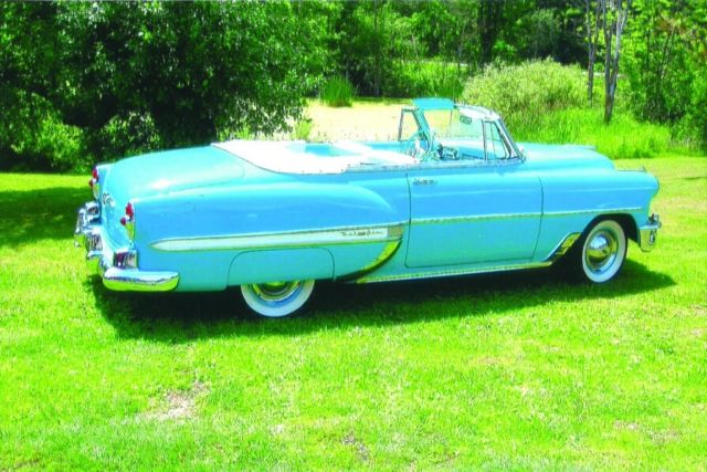 1953 Blue Chevrolet Bel Air/150/210 Convertible