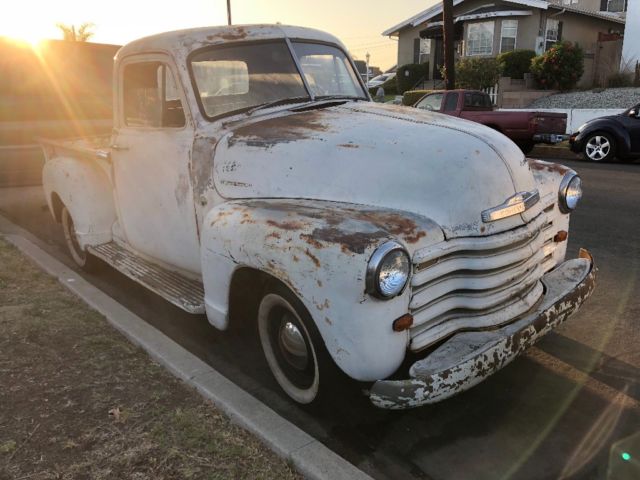 1953 White Chevrolet Other Pickups Standard Cab Pickup