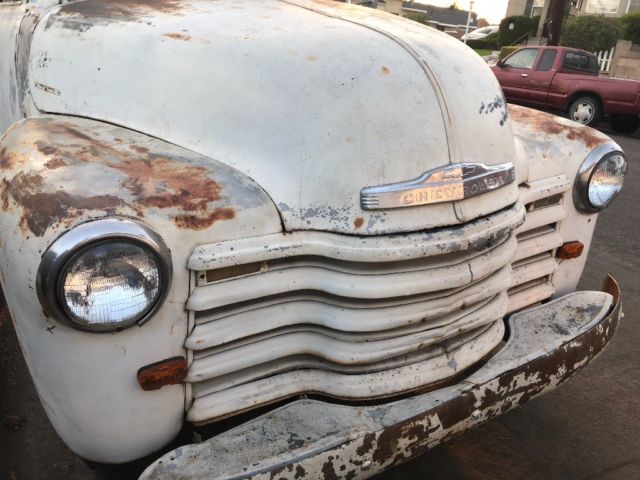 1953 White Chevrolet Other Pickups Standard Cab Pickup