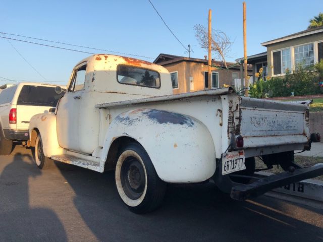 1953 White Chevrolet Other Pickups Standard Cab Pickup