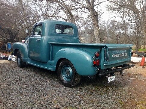 1953 bluish aqua green Chevrolet Other Pickups Standard Cab Pickup