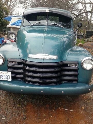 1953 bluish aqua green Chevrolet Other Pickups Standard Cab Pickup