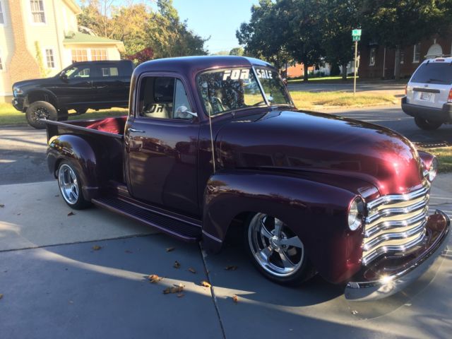 1953 Red Chevrolet Other Pickups Cab & Chassis