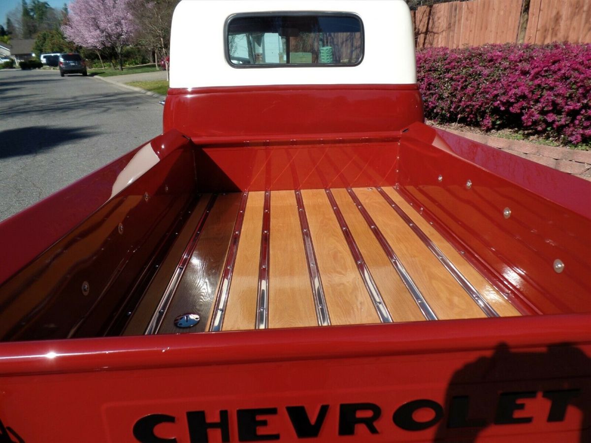 1953 Maroon/cream Chevrolet Other Pickups Standard Cab Pickup