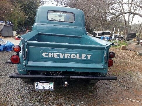 1953 bluish aqua green Chevrolet Other Pickups Standard Cab Pickup