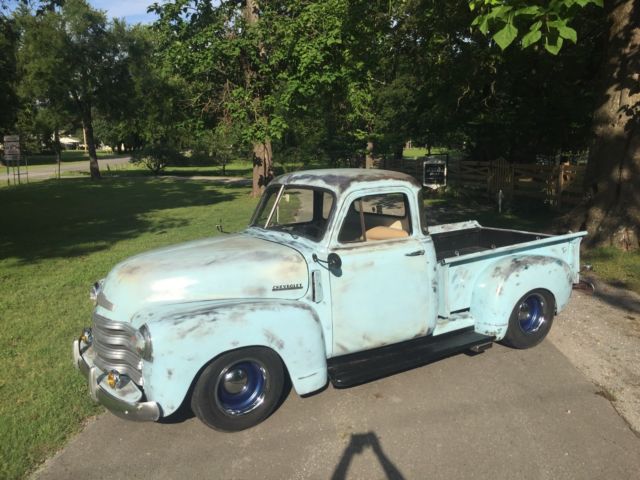 1953 Blue Chevrolet Other Pickups Standard Cab Pickup