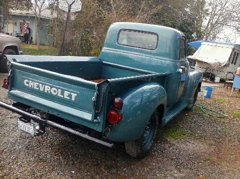 1953 bluish aqua green Chevrolet Other Pickups Standard Cab Pickup