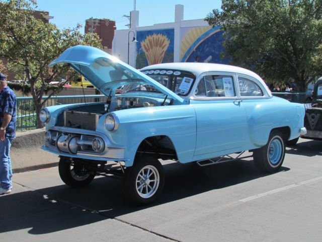 1953 Blue Chevrolet Bel Air/150/210 Coupe