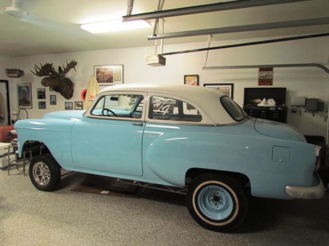 1953 Blue Chevrolet Bel Air/150/210 Coupe