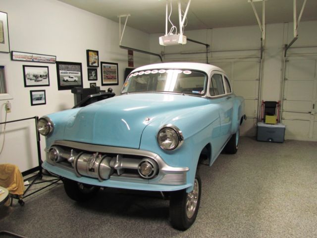 1953 Blue Chevrolet Bel Air/150/210 Coupe