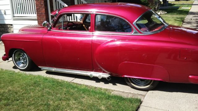 1953 Candy Red Chevrolet Bel Air/150/210 Sedan
