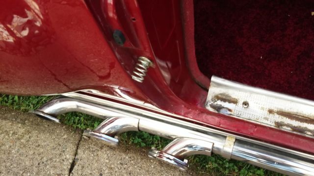 1953 Candy Red Chevrolet Bel Air/150/210 Sedan