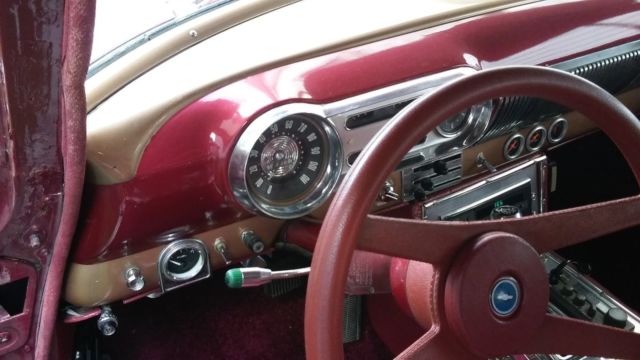 1953 Candy Red Chevrolet Bel Air/150/210 Sedan