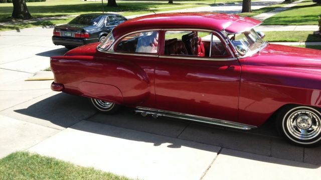 1953 Candy Red Chevrolet Bel Air/150/210 Sedan