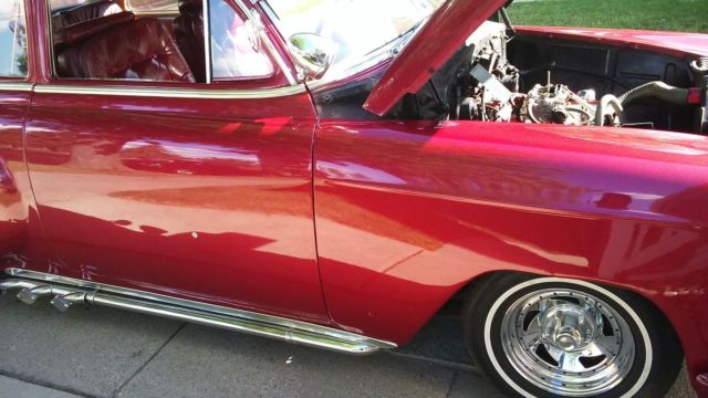 1953 Candy Red Chevrolet Bel Air/150/210 Sedan