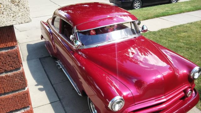 1953 Candy Red Chevrolet Bel Air/150/210 Sedan