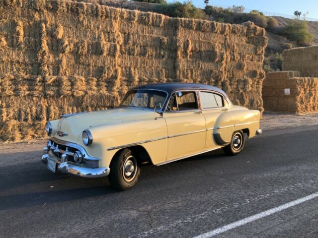 1953 Tan Chevrolet Bel Air/150/210 Coupe