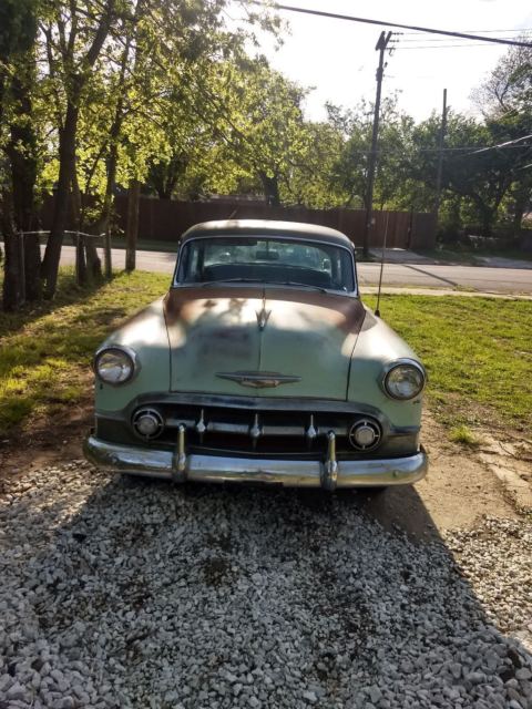 1953 Green Chevrolet Bel Air/150/210 Sedan