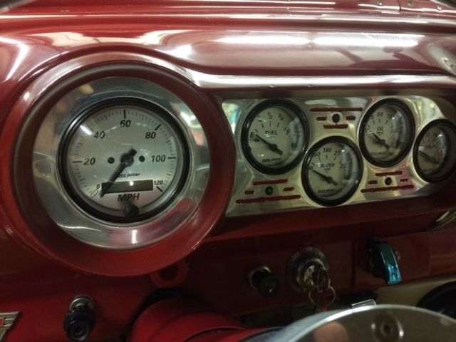 1953 Red Chevrolet Bel Air/150/210