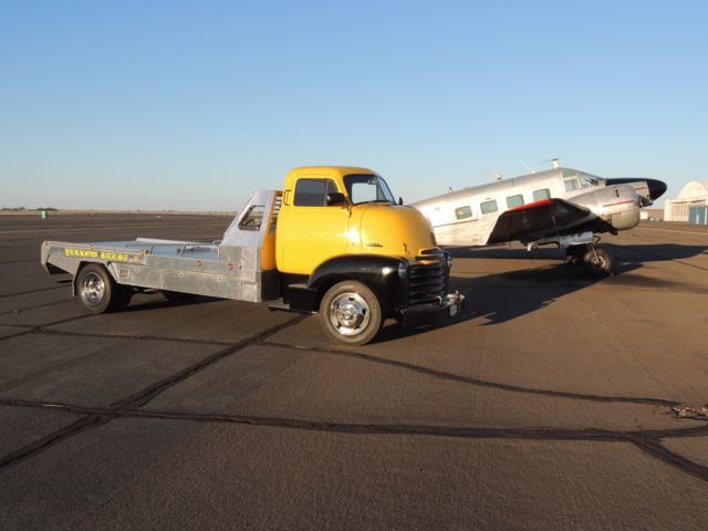 1953 Yellow / black Chevrolet 5700 COE