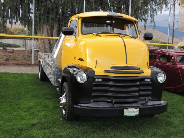 1953 Yellow / black Chevrolet 5700 COE
