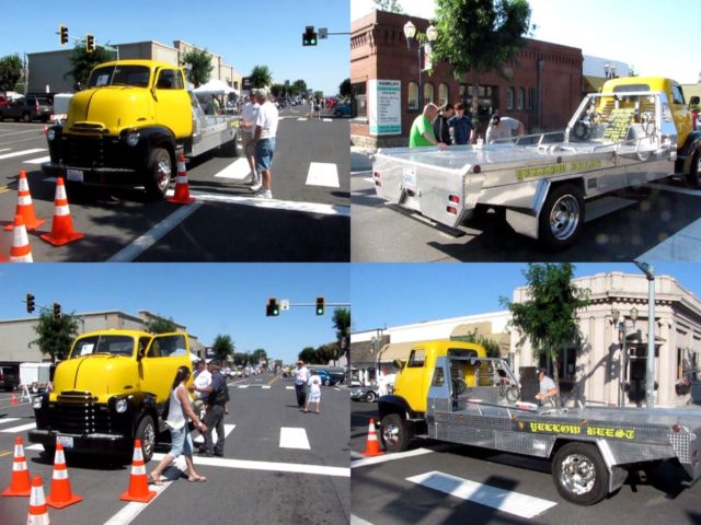 1953 Yellow / black Chevrolet 5700 COE