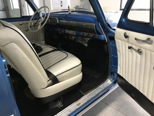 1953 BLUE AND SILVER FLAKE Chevrolet Bel Air/150/210 Coupe