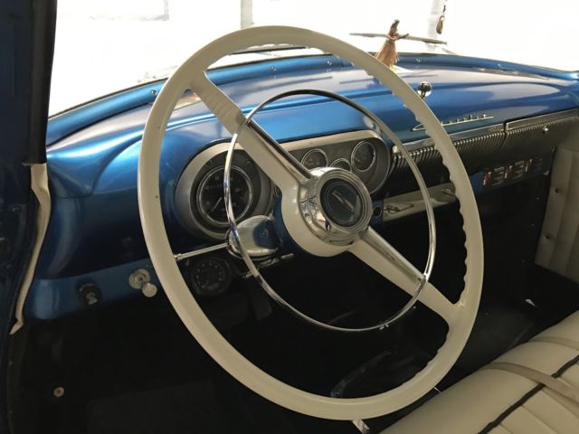 1953 BLUE AND SILVER FLAKE Chevrolet Bel Air/150/210 Coupe