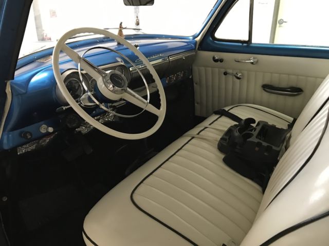 1953 BLUE AND SILVER FLAKE Chevrolet Bel Air/150/210 Coupe