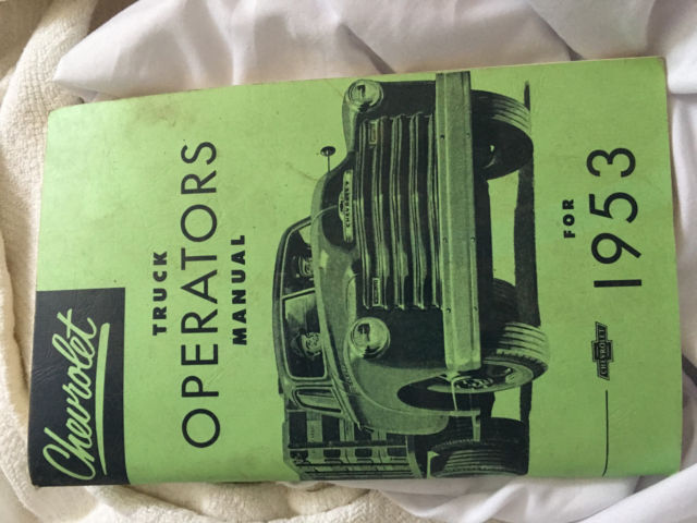 1953 Yellow Chevrolet Other Pickups