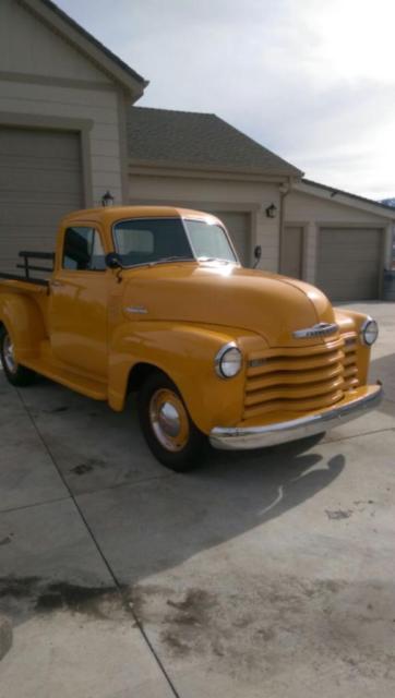1953 Yellow Chevrolet Other Pickups