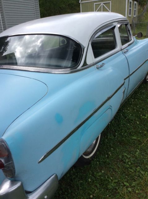 1953 Blue Chevrolet Bel Air/150/210 Sedan